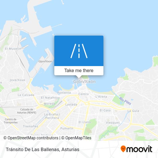 Tránsito De Las Ballenas map