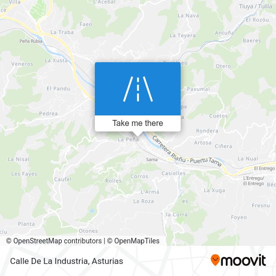 Calle De La Industria map