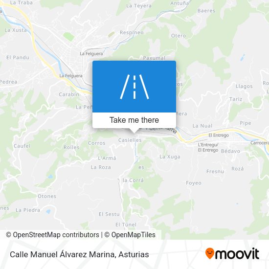 Calle Manuel Álvarez Marina map