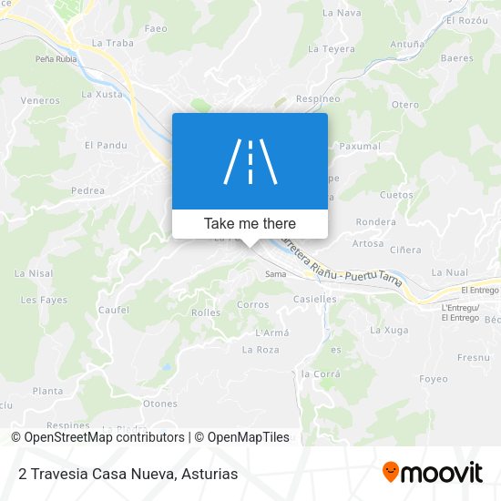 2 Travesia Casa Nueva map