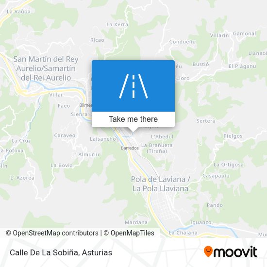 Calle De La Sobiña map