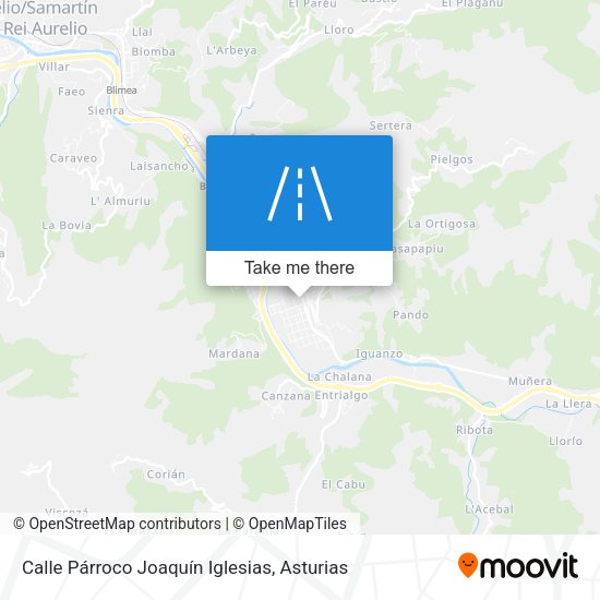Calle Párroco Joaquín Iglesias map