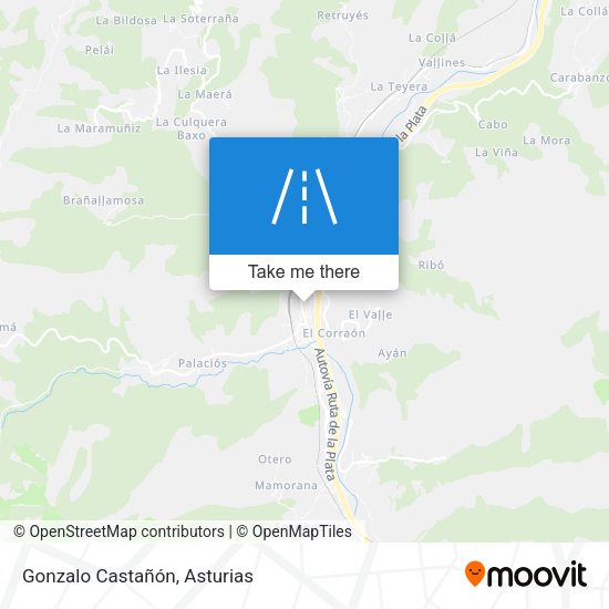 Gonzalo Castañón map