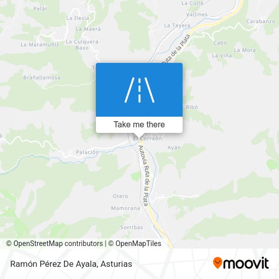 Ramón Pérez De Ayala map
