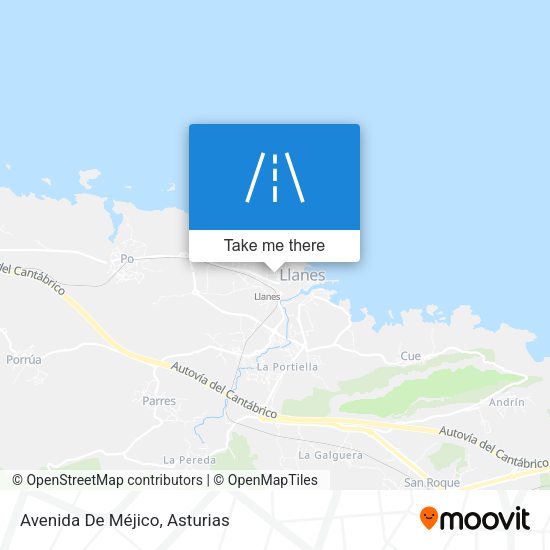 Avenida De Méjico map