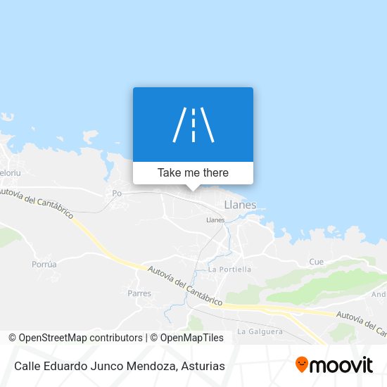Calle Eduardo Junco Mendoza map