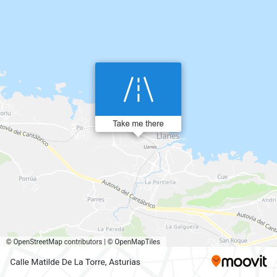 Calle Matilde De La Torre map