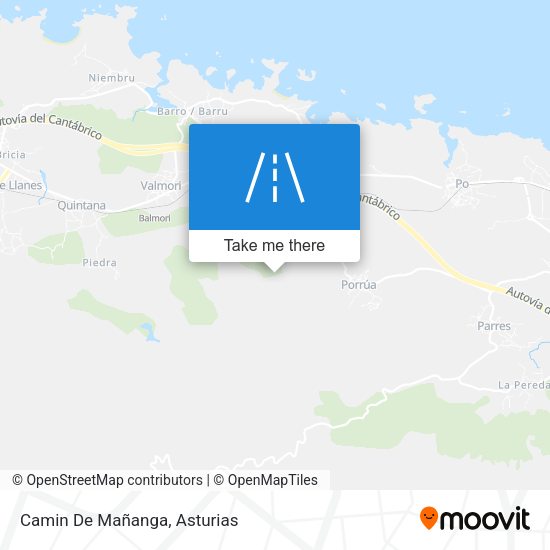 Camin De Mañanga map