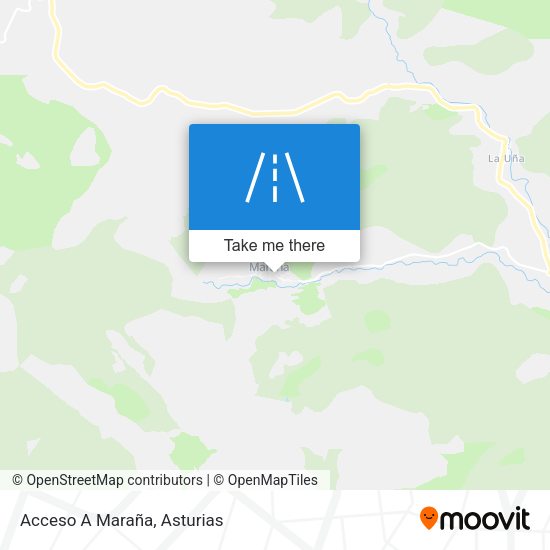 Acceso A Maraña map