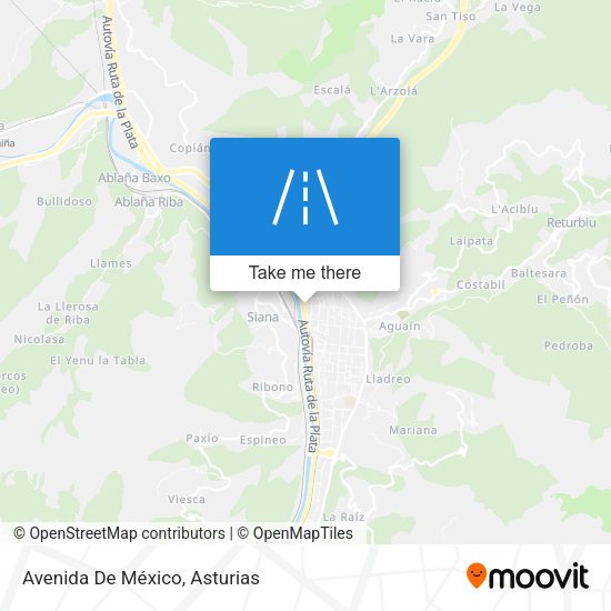 Avenida De México map