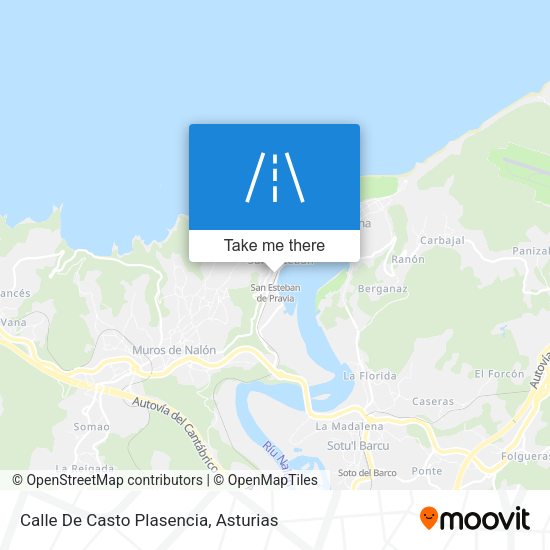 Calle De Casto Plasencia map