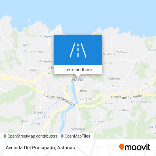 Avenida Del Principado map