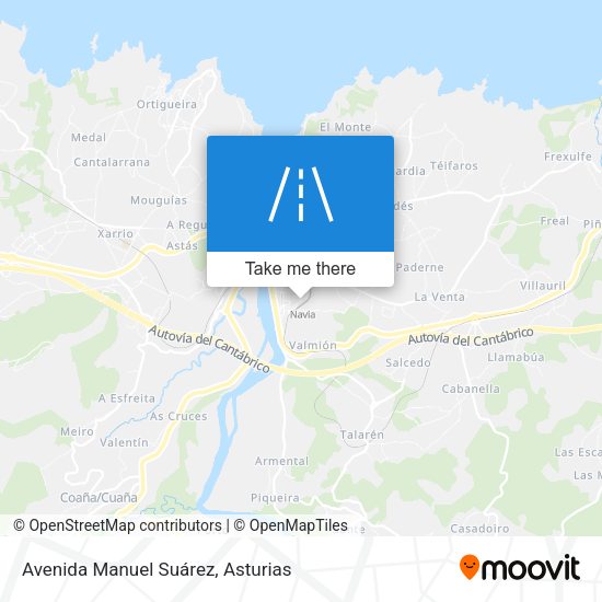 Avenida Manuel Suárez map