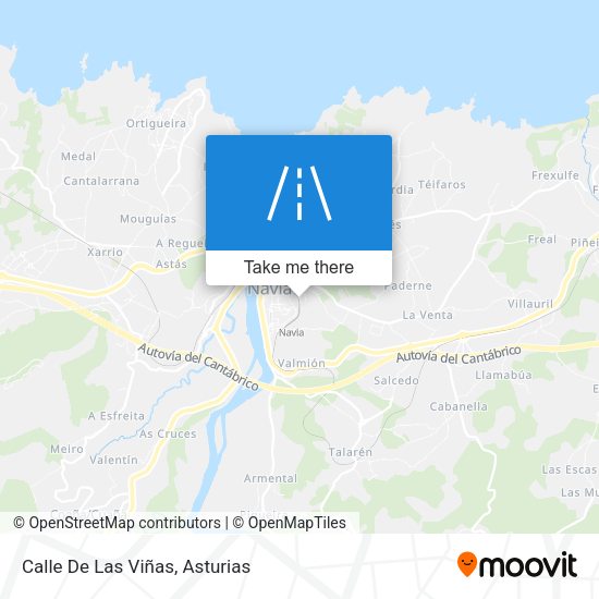 Calle De Las Viñas map