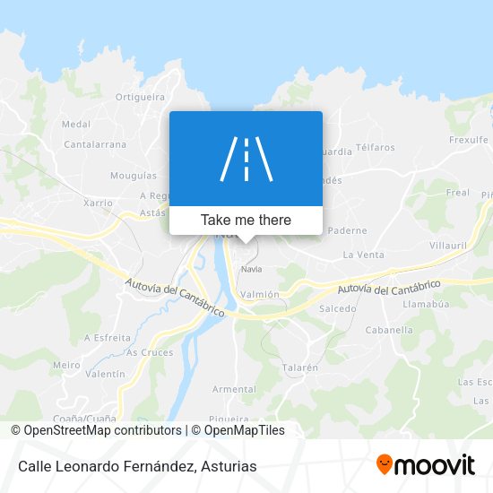 Calle Leonardo Fernández map