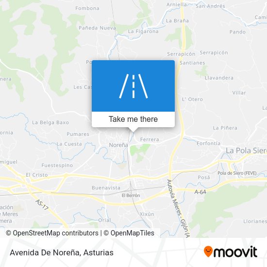 Avenida De Noreña map