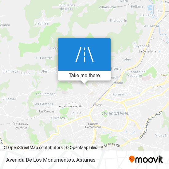Avenida De Los Monumentos map