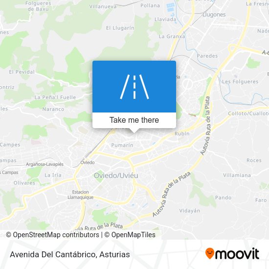 Avenida Del Cantábrico map