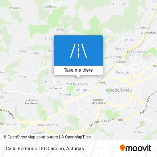 Calle Bermudo I El Diácono map
