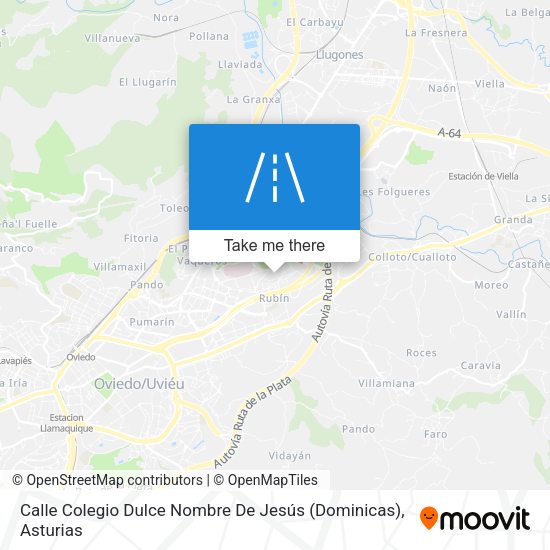 Calle Colegio Dulce Nombre De Jesús (Dominicas) map