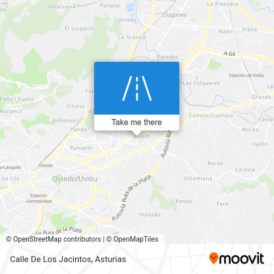 Calle De Los Jacintos map