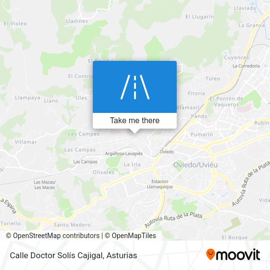 Calle Doctor Solís Cajigal map
