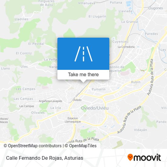 Calle Fernando De Rojas map