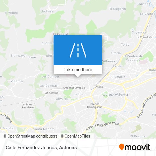 Calle Fernández Juncos map
