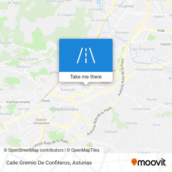 Calle Gremio De Confiteros map