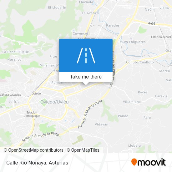 Calle Río Nonaya map