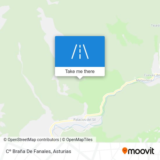 Cº Braña De Fanales map