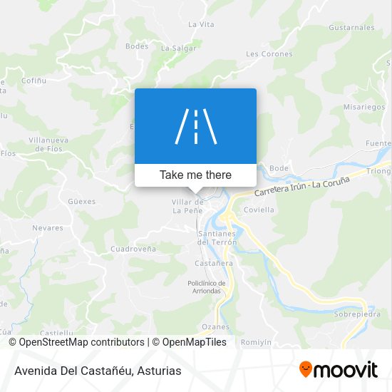 Avenida Del Castañéu map
