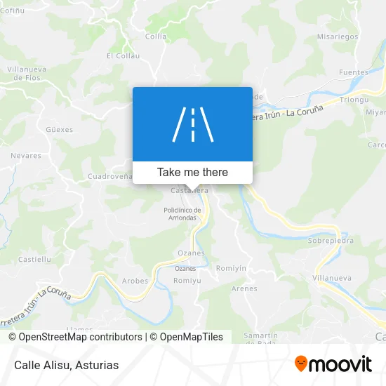 Calle Alisu map