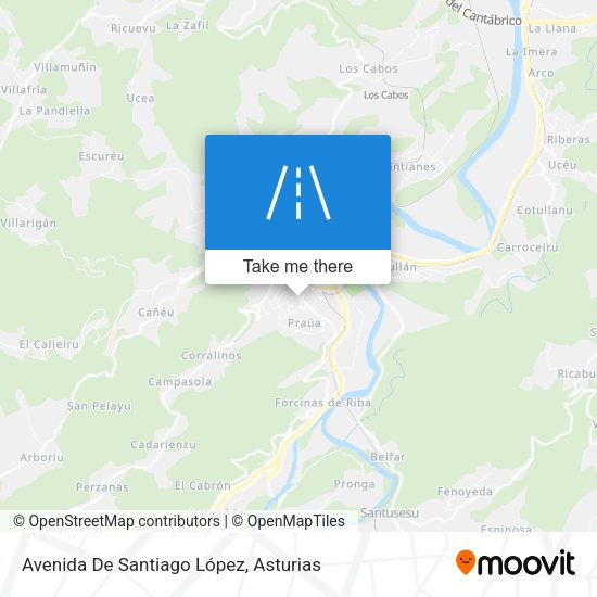 Avenida De Santiago López map