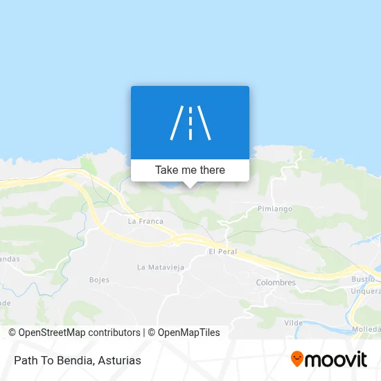 Path To Bendia map
