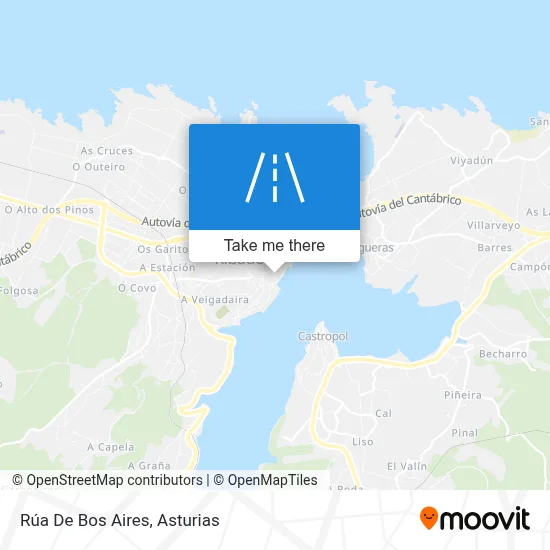 Rúa De Bos Aires map
