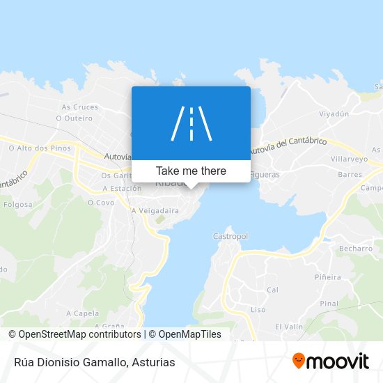 Rúa Dionisio Gamallo map