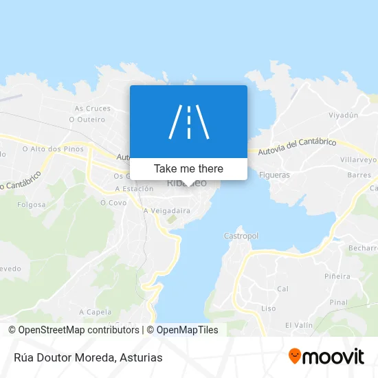 Rúa Doutor Moreda map
