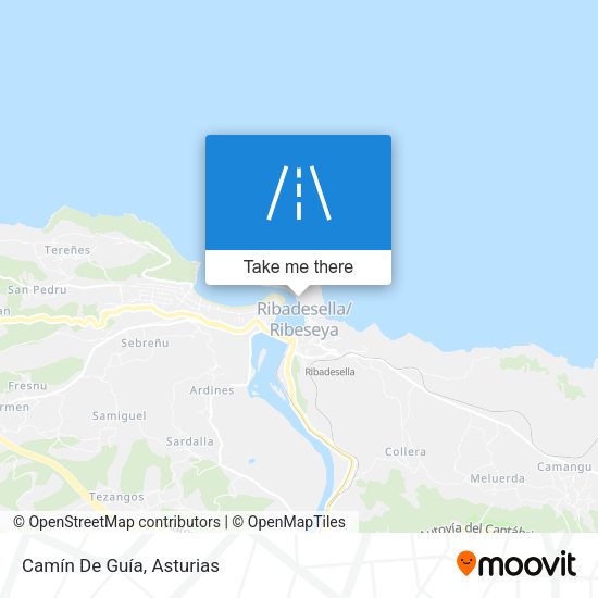 Camín De Guía map