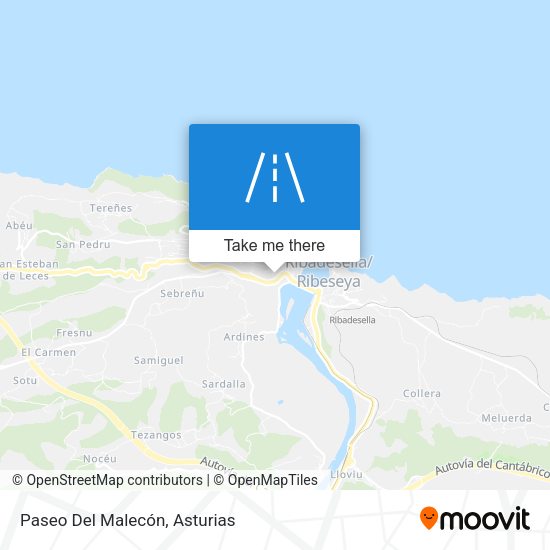 Paseo Del Malecón map