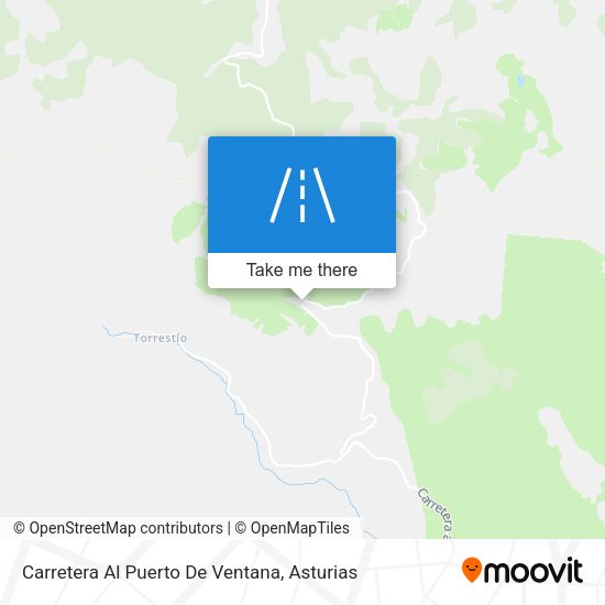 Carretera Al Puerto De Ventana map