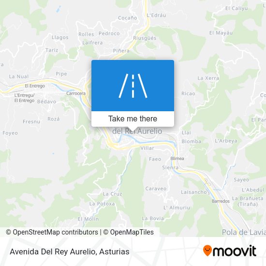 Avenida Del Rey Aurelio map