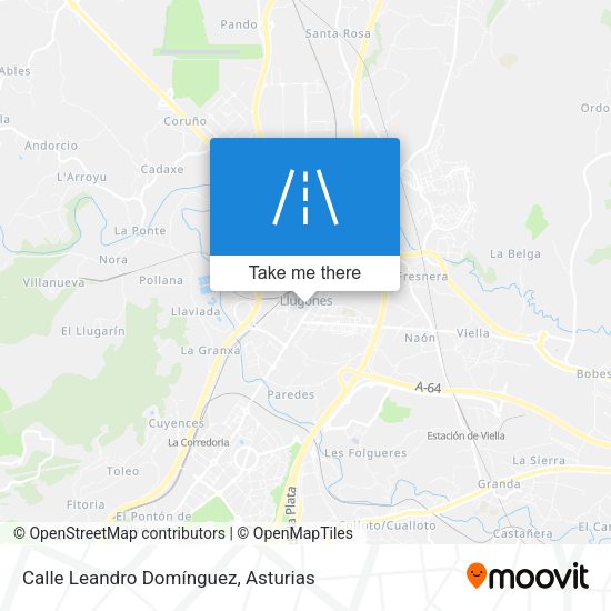 Calle Leandro Domínguez map