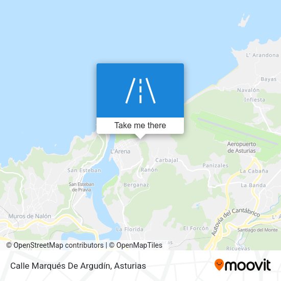 Calle Marqués De Argudín map