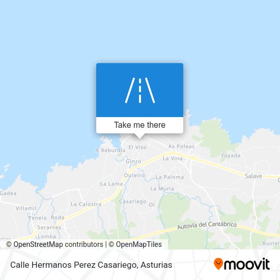 Calle Hermanos Perez Casariego map
