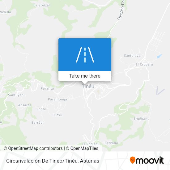Circunvalación De Tineo/Tinéu map