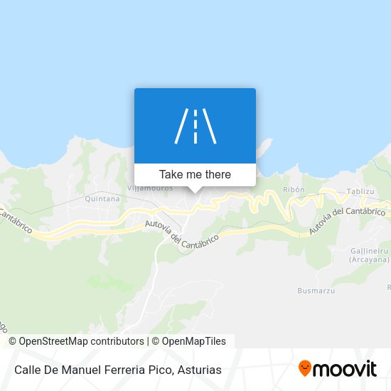 Calle De Manuel Ferreria Pico map