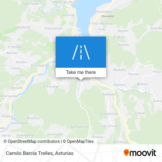 Camilo Barcia Trelles map