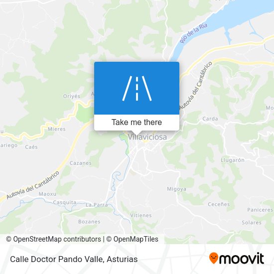 Calle Doctor Pando Valle map