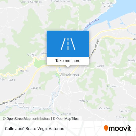 Calle José Busto Vega map